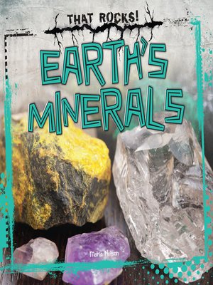 cover image of Earth's Minerals